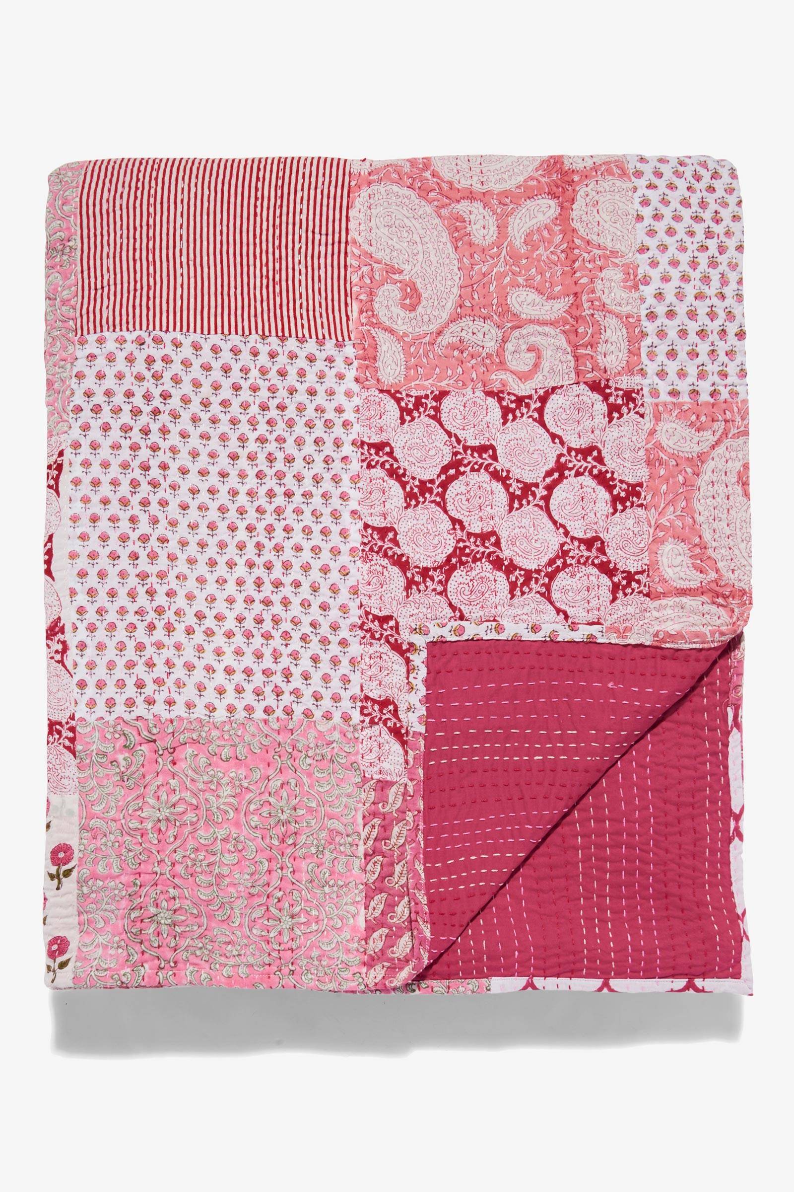 PATCHWORK BLANKET KANTHA PATCH