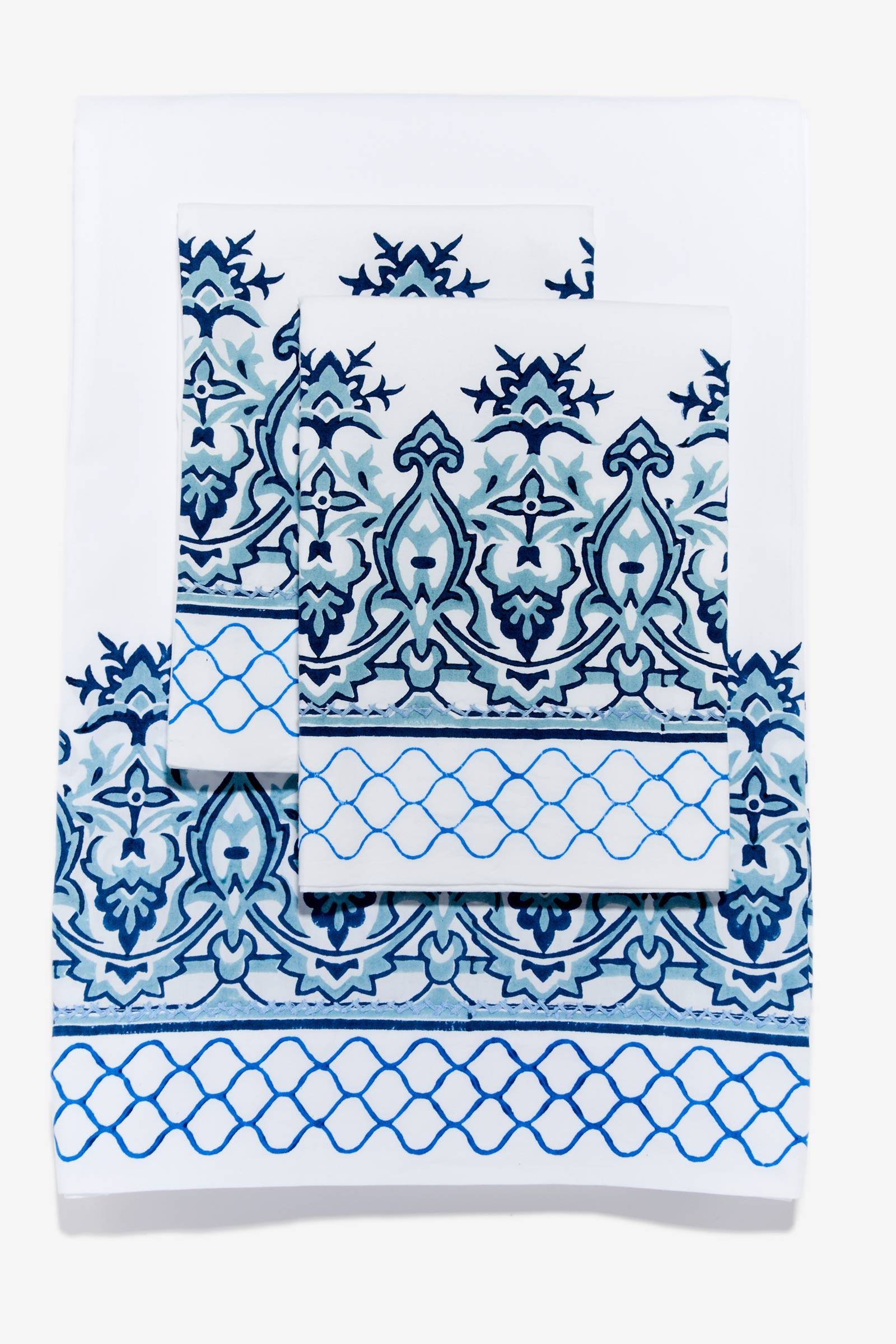 SHEET SET ISHIKA BORDER