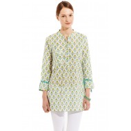 GOLD BUTTON KURTA AMALIA