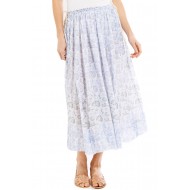 TACY LONG SKIRT JHALI SHADED