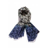 WOOL SCARF LENAPE SHADED  