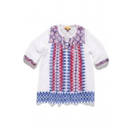 GIRLS SERAFINA TUNIC W BORDER MESA BORDER  
