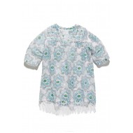 GIRLS SERAFINA TUNIC W FRINGES MAJORCA