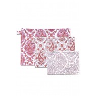 POUCH SET PAISLEY