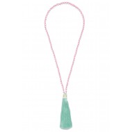 CORTESIA CRYSTAL POM POM NECKLACE
