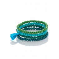 BEAD BRACELET SET OF 4