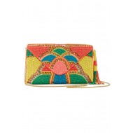 BEADED CLUTCH PYRAMID