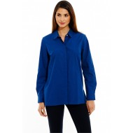 HENNA COTTON SHIRT BLUE