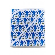 INFANTS SWADDLE BLANKET MONKEY