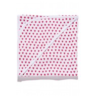 INFANTS SWADDLE BLANKET HEARTS