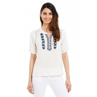 MAURICE EMB TOP