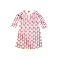 GIRLS L/S JERSEY DRESS HATHI
