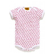S/S ONESIE HEARTS