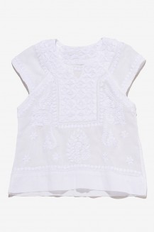GIRLS FAITH TOP SOLID