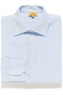 MENS ZOO LINEN SHIRT SOLID