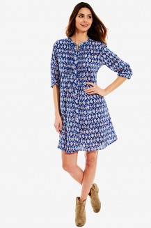 AMELIA SHIRT DRESS BRANDY