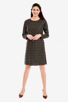 POTTER L/S SILK DRESS LOCKNESS