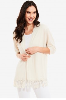QUINT CROCHET SWEATER CARDIGAN
