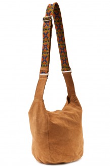 KELSEY SUEDE SATCHEL