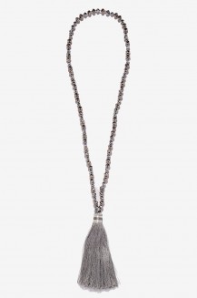 CORTESIA ODETTE CRYSTAL TASSEL NECKLACE