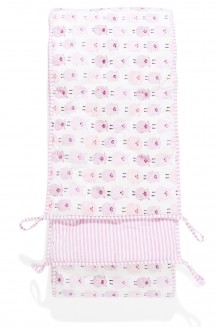 CRIB BUMPER THE WOOLIES/STRIPE