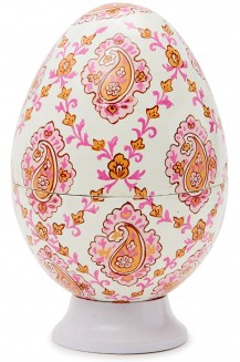 EGG W STAND PAISLEY