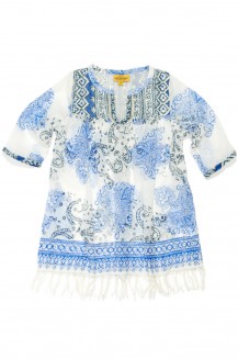 GIRLS SERAFINA TUNIC SHEEBA BLUE