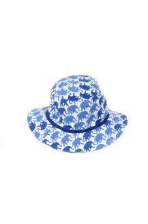 Kids Sun Hat Babar Blue