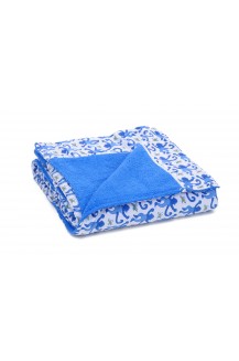 Beach Towel Baby Monkey Blue