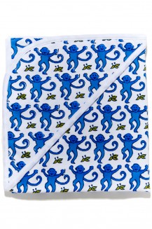 INFANTS SWADDLE BLANKET MONKEY