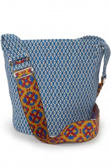 KELSEY WOVEN SATCHEL