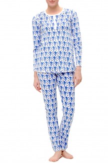 Loungewear Jersey Monkey Blue