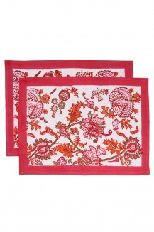 PLACEMAT SET OF 2 AMANDA