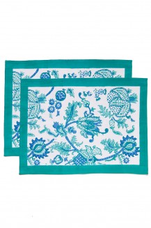 PLACEMAT SET OF 2 AMANDA