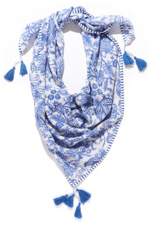 LINA SQUARE SCARF AMANDA SMALL