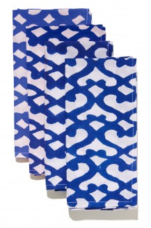 NAPKIN SET OF 4 BIG CATA