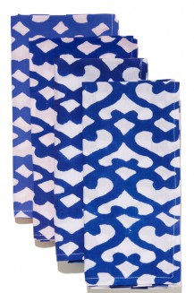 NAPKIN SET OF 4 THIN BIG CATA
