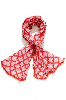 POM POM SCARF JEMINA