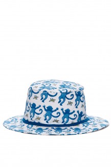 KIDS SUN HAT MONKEY