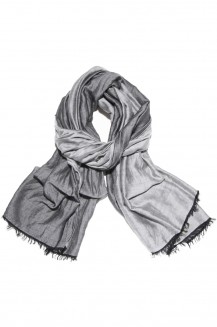 SAVE NEPAL SCARF BLACK/WHITE