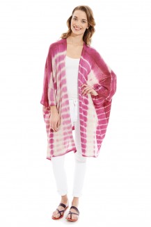 DIP DYED CASHMERE PONCHO