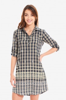 RAISA DRESS PLAID