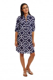 SHIRT DRESS MONACO POOL  