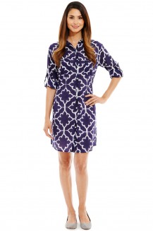 SHIRT DRESS MONACO POOL  