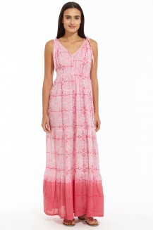 VALERIA LONG DRESS MOOREA DIP DYED