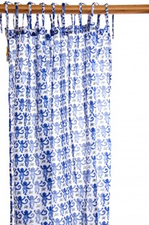 Curtain Monkey Blue