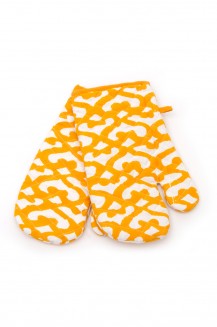 Oven Mitts Big Cata Yellow