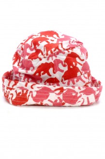 Sun Hat Baby Babar Red