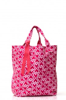 Shopping Tote Pink Ribbon